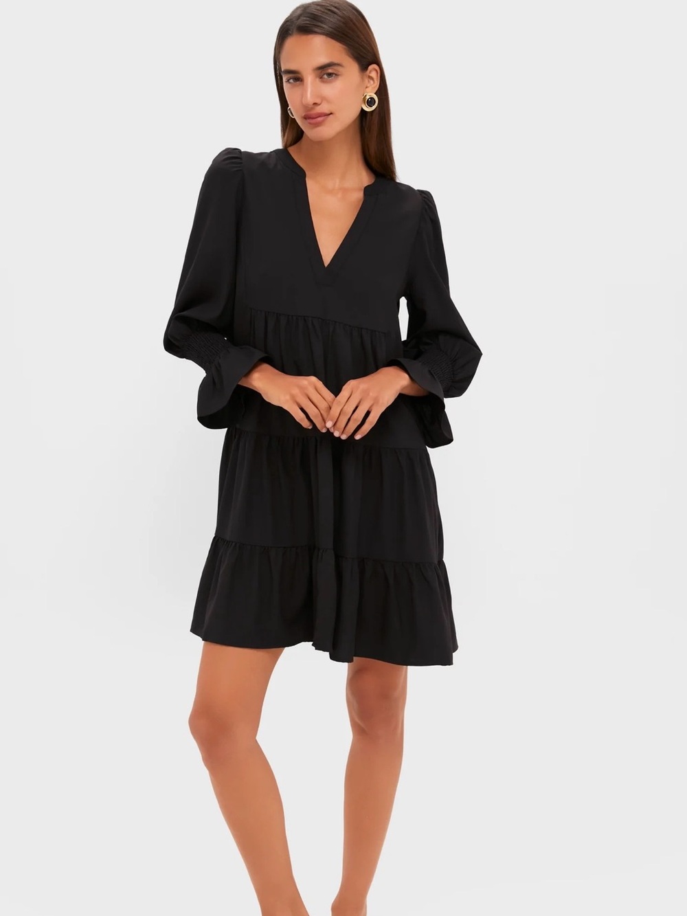 Tuckernuck Pomander Place Kenzo Crepe Dress Black Size XXS